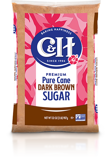 c&h premium pure cane dark brown sugar