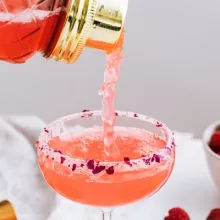Raspberry Rose Lemon Drop