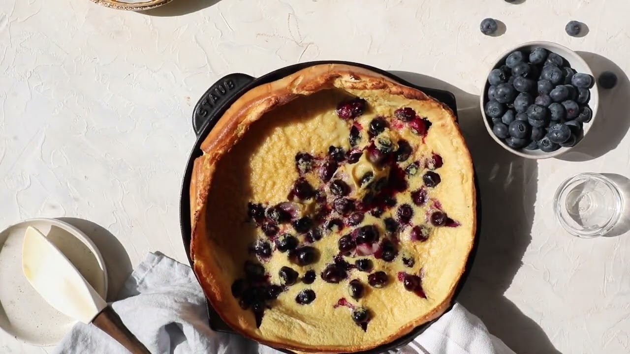 Blueberry Dutch Baby