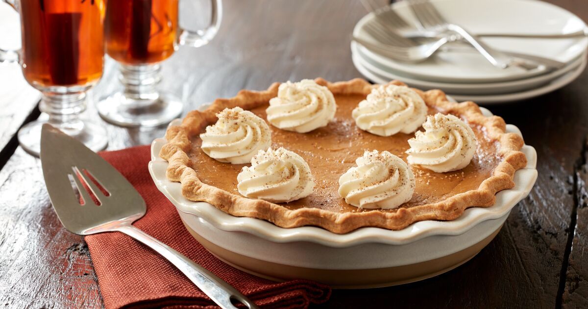 Pumpkin Pie recipe baked with C&H® Light Brown Sugar