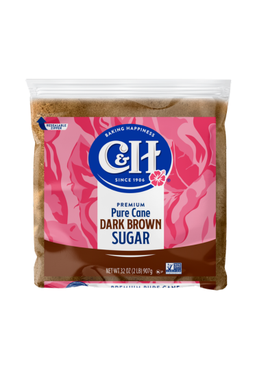 c&h premium pure cane dark brown sugar