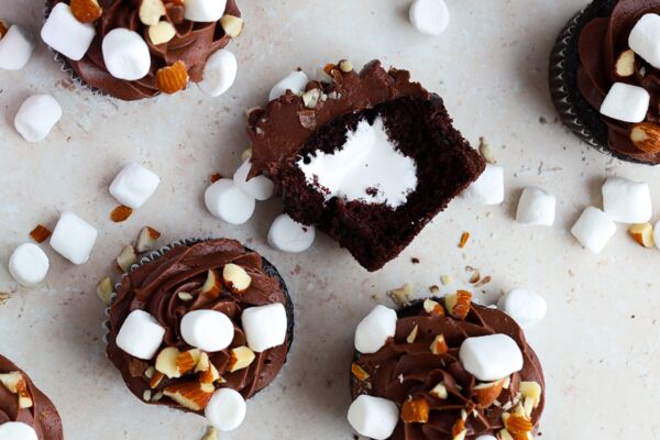 Rocky Road Cupcakes 5